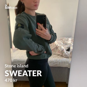 Sweater stone island - Sparsamt använd! Sitter som s/m. Köp direkt för 630 kr exklusive frakt