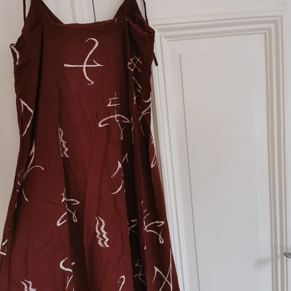 Midiklänning Weekday med knytband - 91