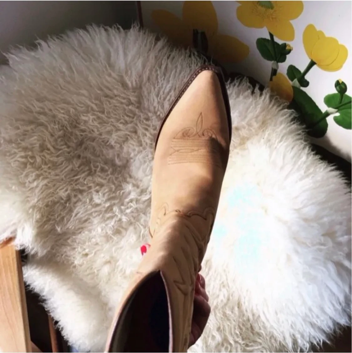 Western / Cowboy Boots i Mocka - 90