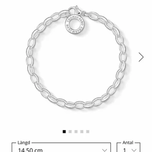 Thomas Sabo armband - Säljer detta supersöta silvriga charm-armbandet från Thomas Sabo. Säljer armbandet pågrund av att jag ej fick nån användning av de. De är köpt för 400 kr❤️❤️