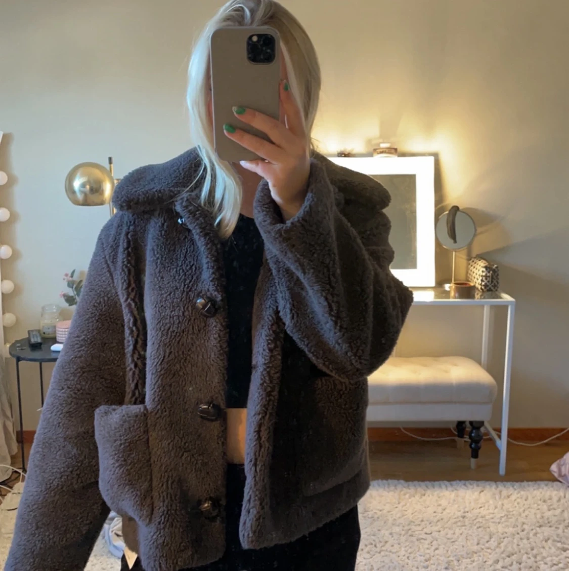 Kort kappa från ZARA. 