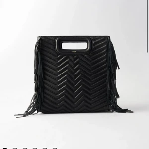 Maje väska - Väska i läder ifrån Maje! Så fin och väldigt sparsamt använd. Köptes för 3250 kr. Pris kan diskuteras vid snabb affär. Äktenhetsbevis samd dustbag finns!