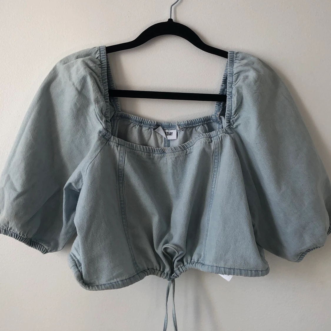Lola denim top blue