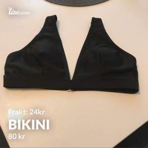 Helt ny bikiniöverdel från boohoo med lapp kvar, passade tyvärr inte mig. Frakt tillkommer på 24kr