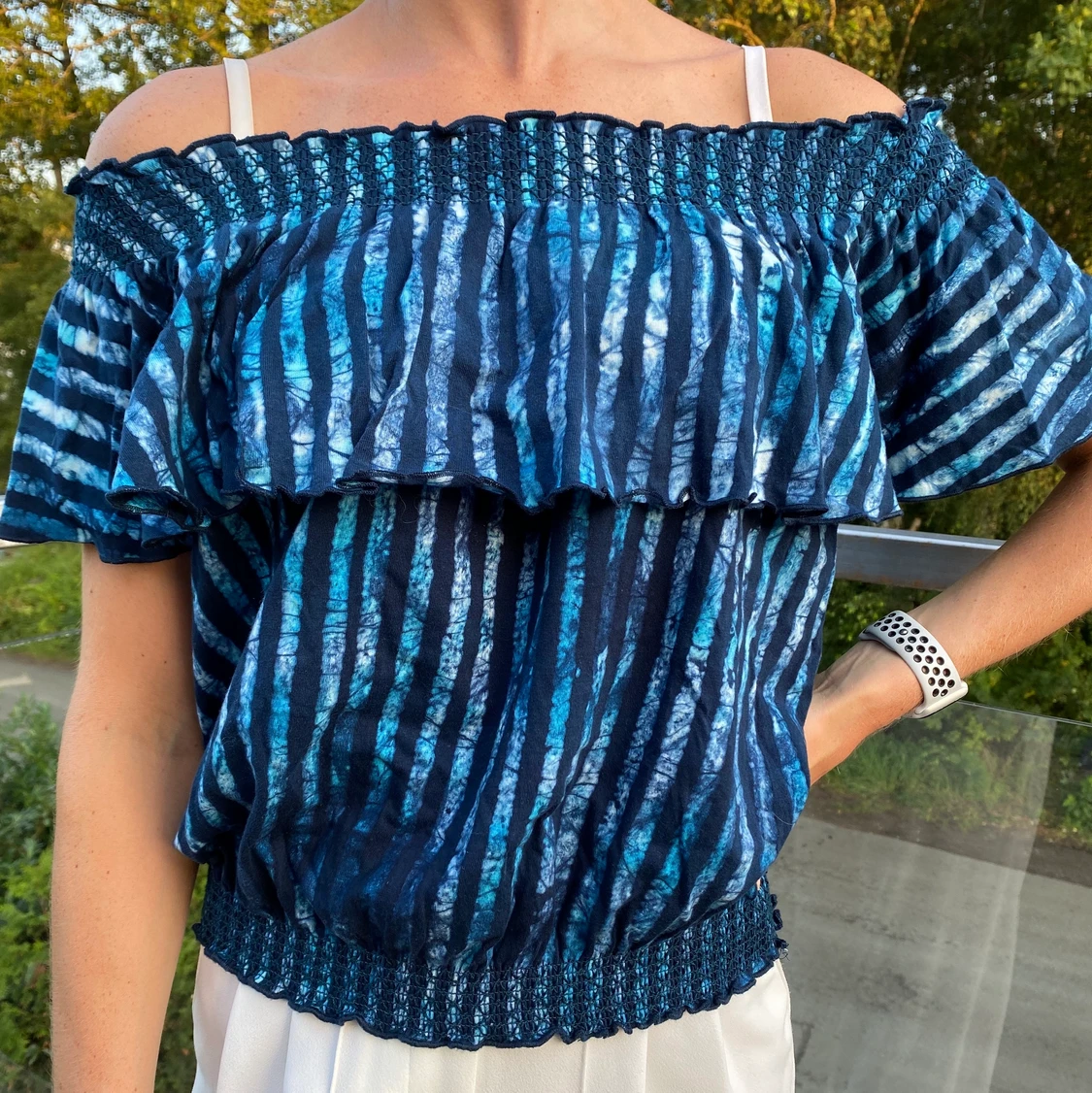 Blue summer top  - 90