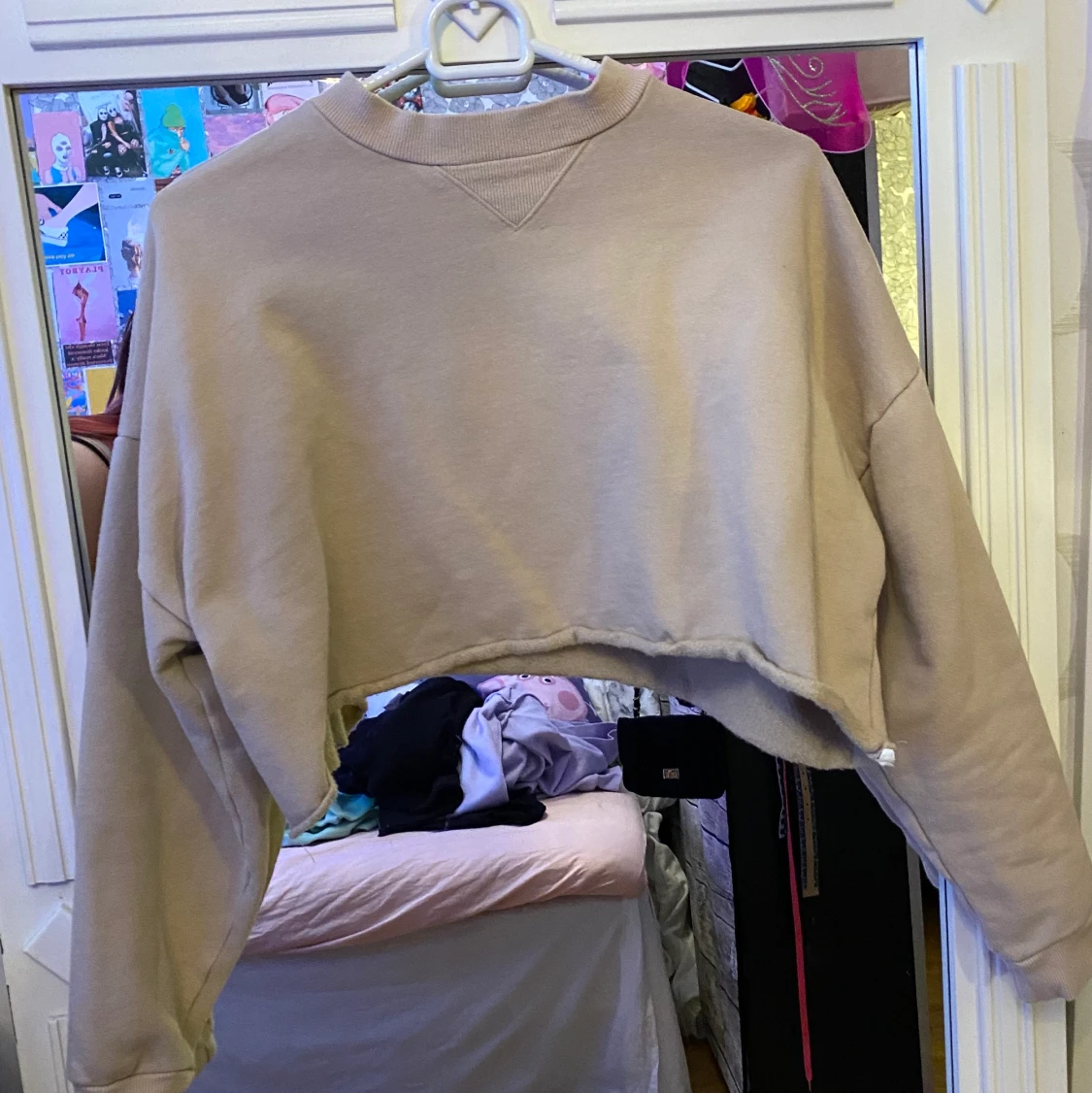 Beige sweatshirt - 90