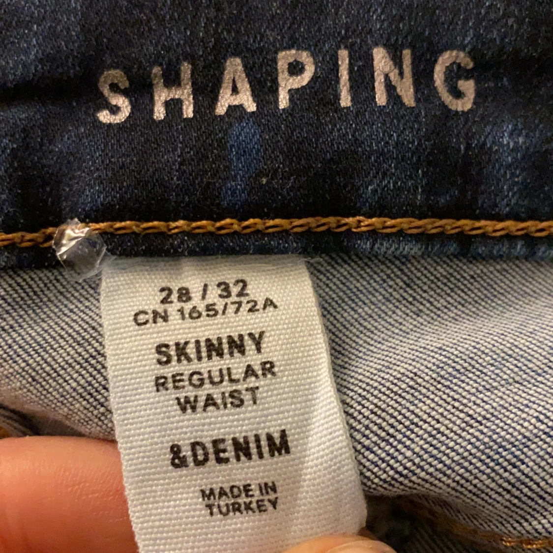 Halvblekta jeans  - 91