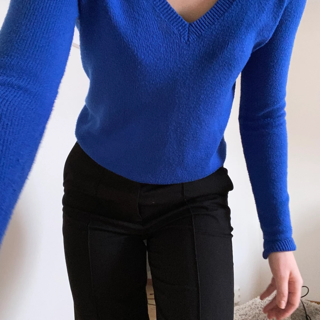 Blå tröja - 90