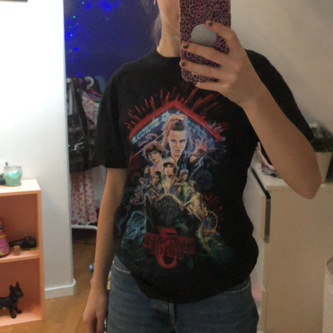 Stranger things topp❤️💙🖤 - 90