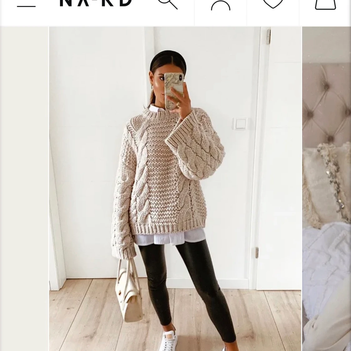 Stickad tröja  - 90