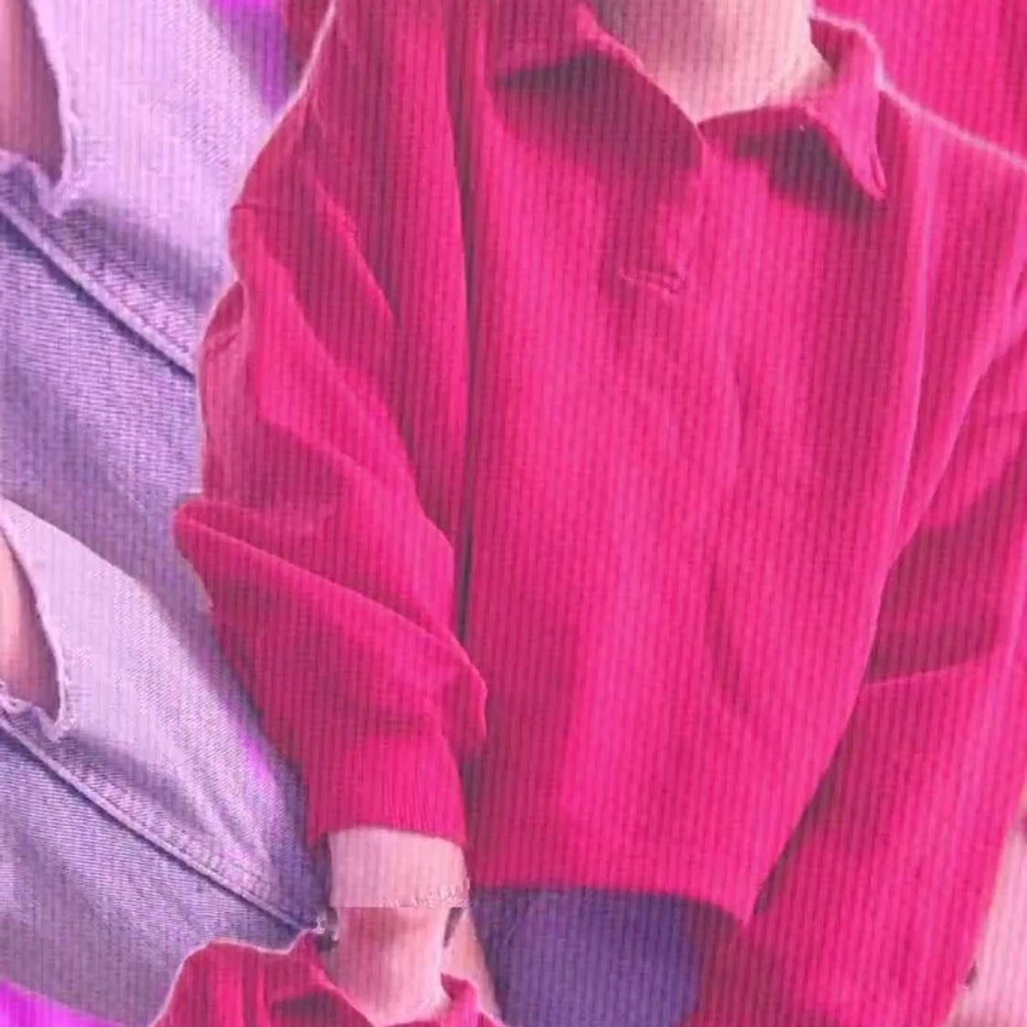 Röd Pike Mjukiströja Pull&Bear - 90