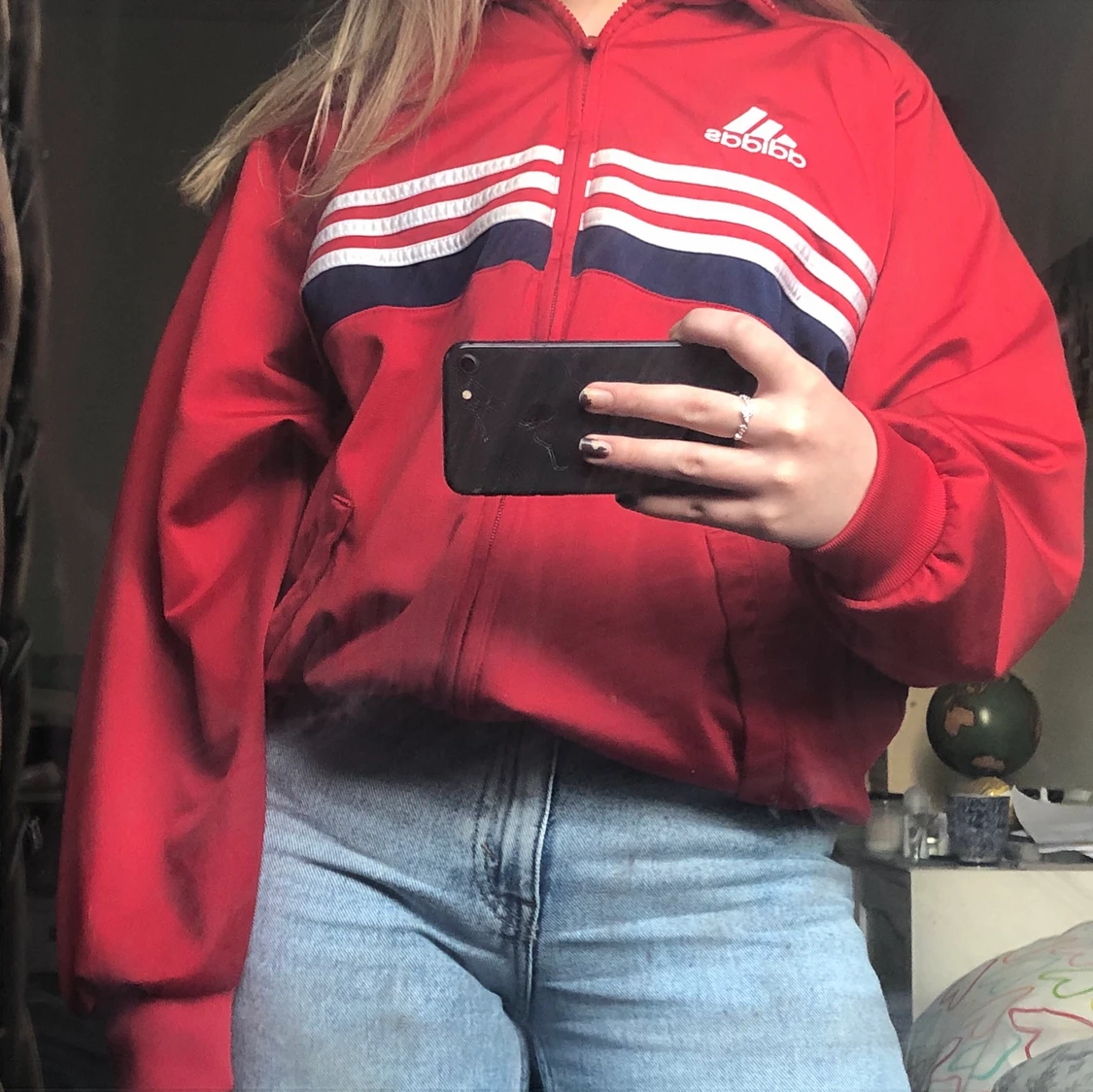 Adidas vårjacka  - 90