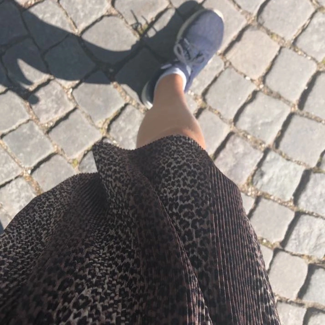 Leopardmönstrad kjol - 90