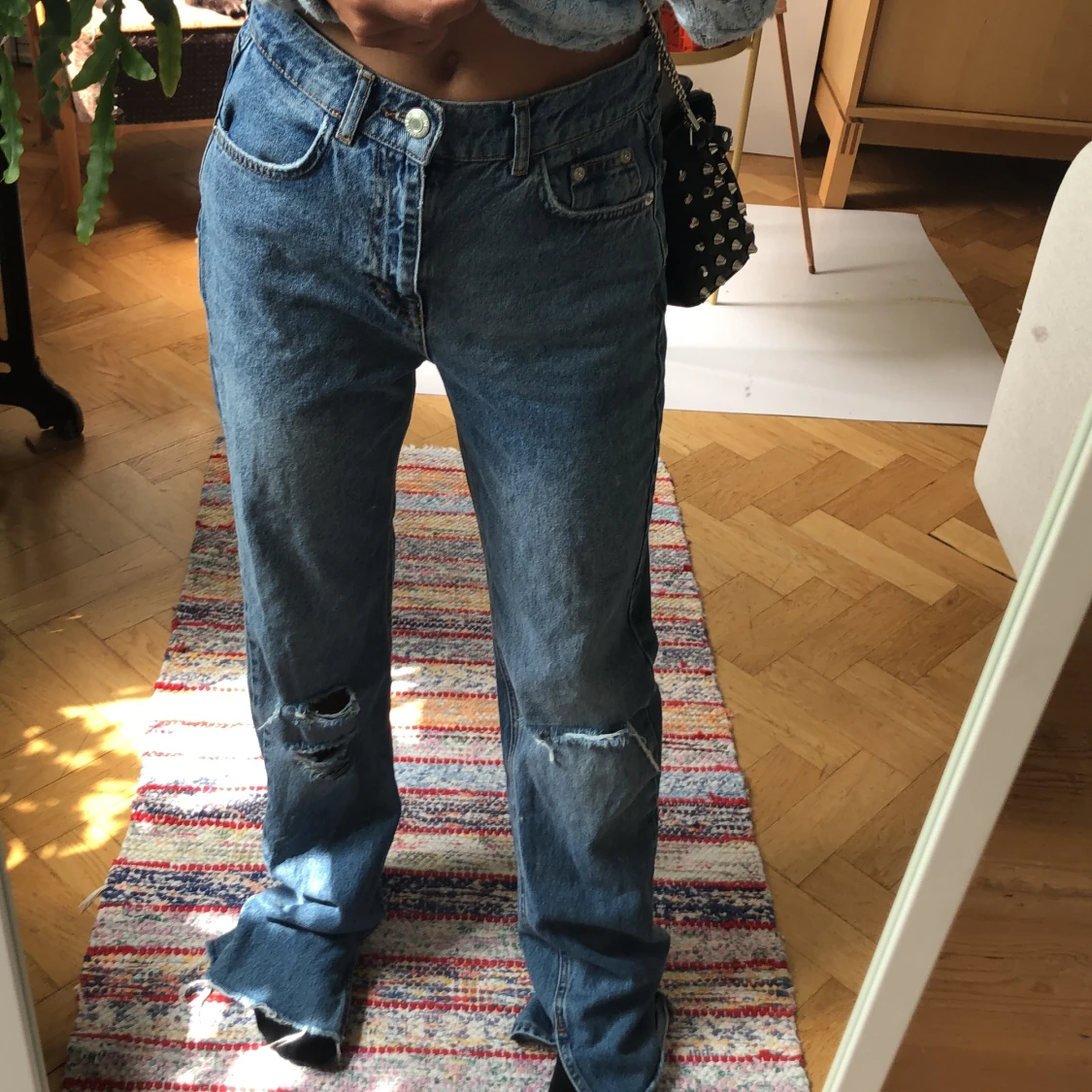 Pull and bear jeans med slits