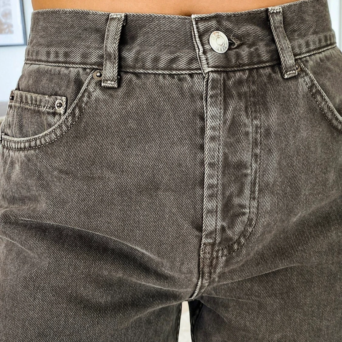 Höstliga bruna jeans - 91