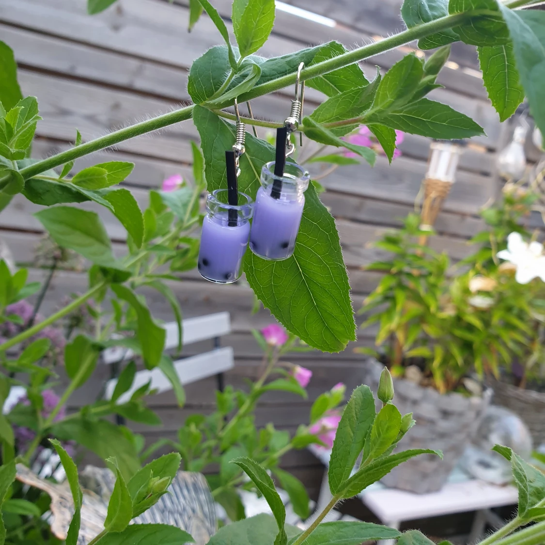 Bobba tea örhängen! - 91