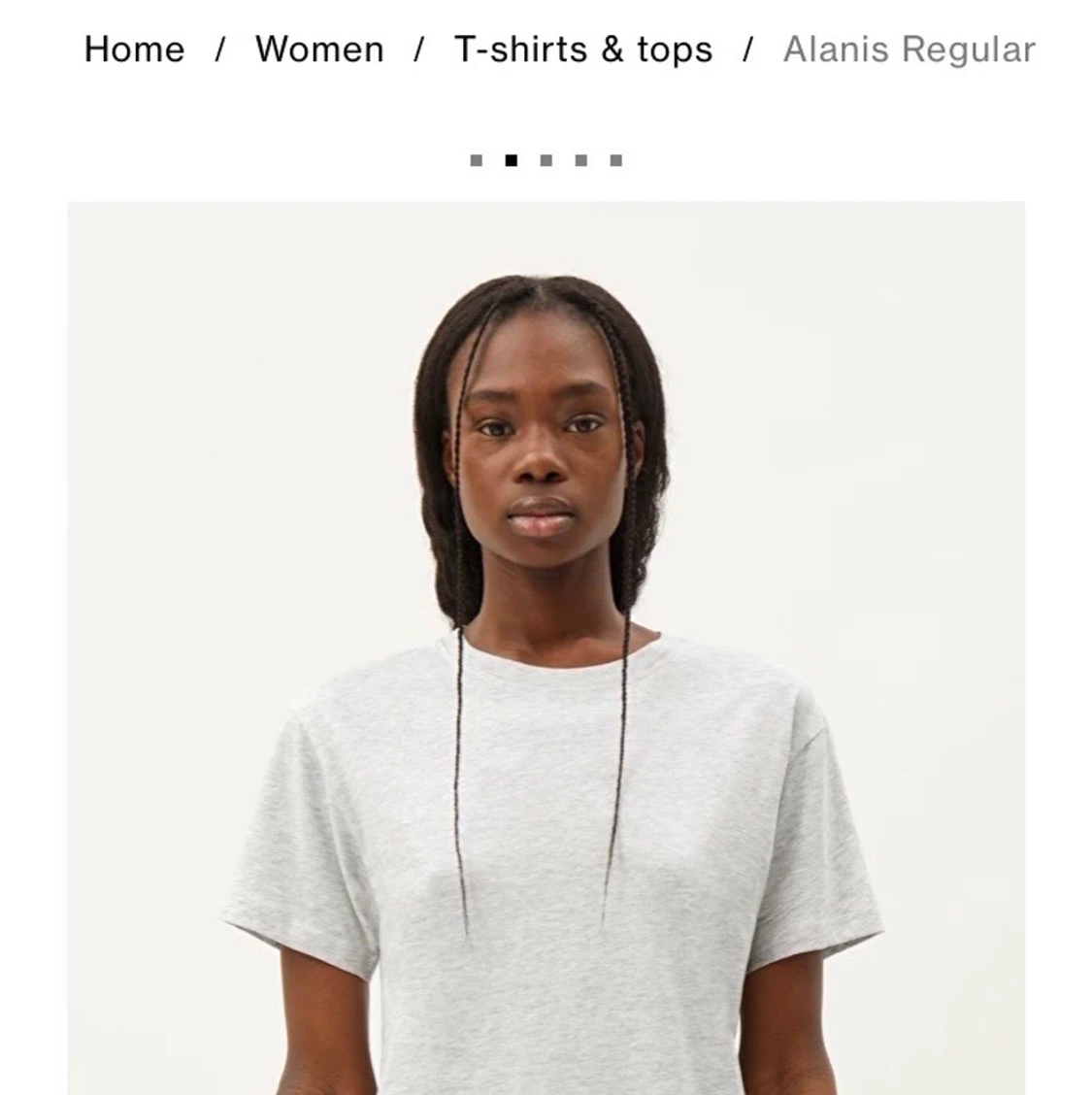 T-shirt från weekday xs