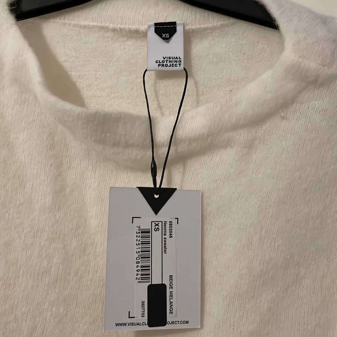 Mysig stickad tröja XS - 91