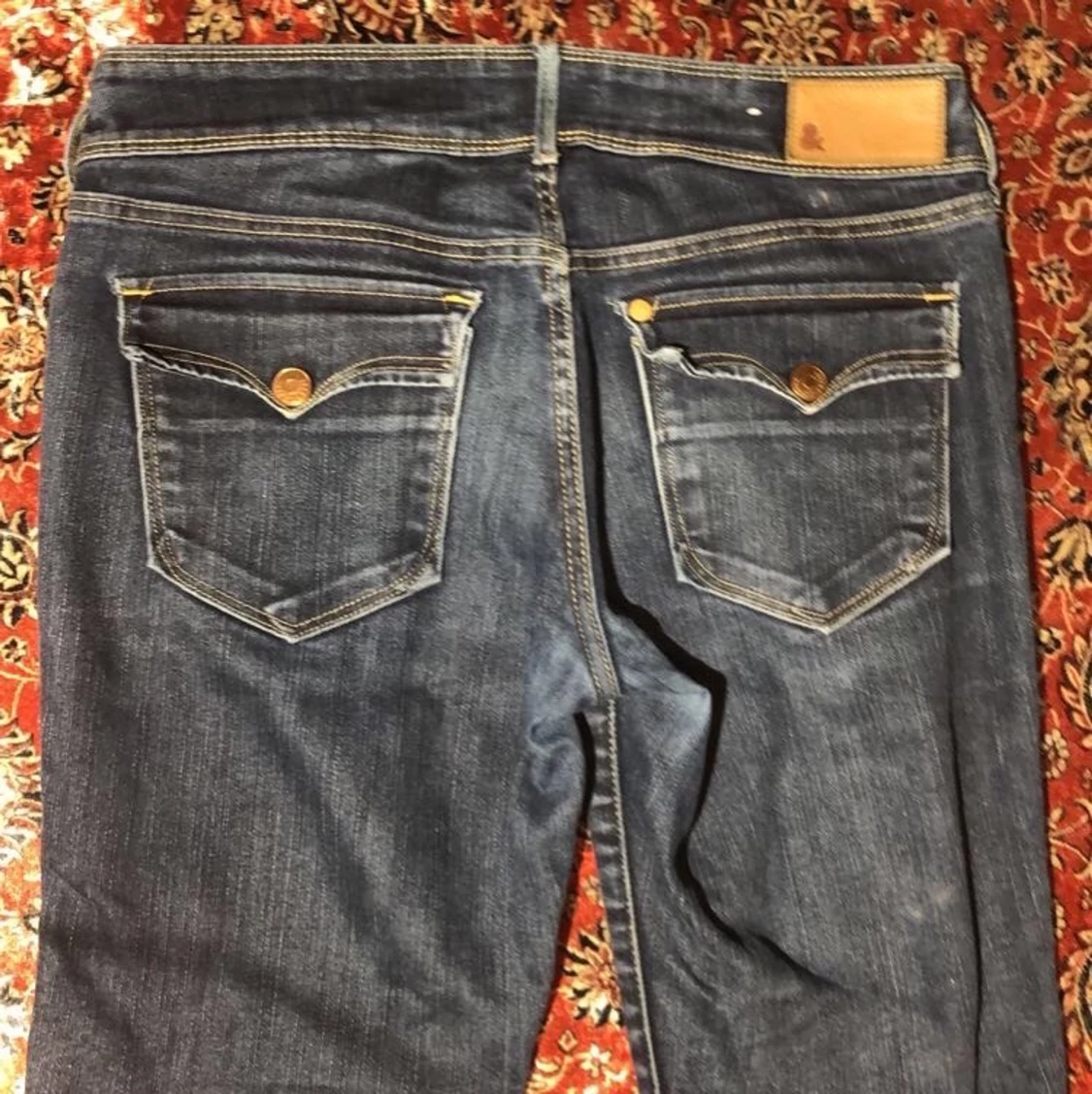 Skit snygga y2k jeans med coola fickor - 90