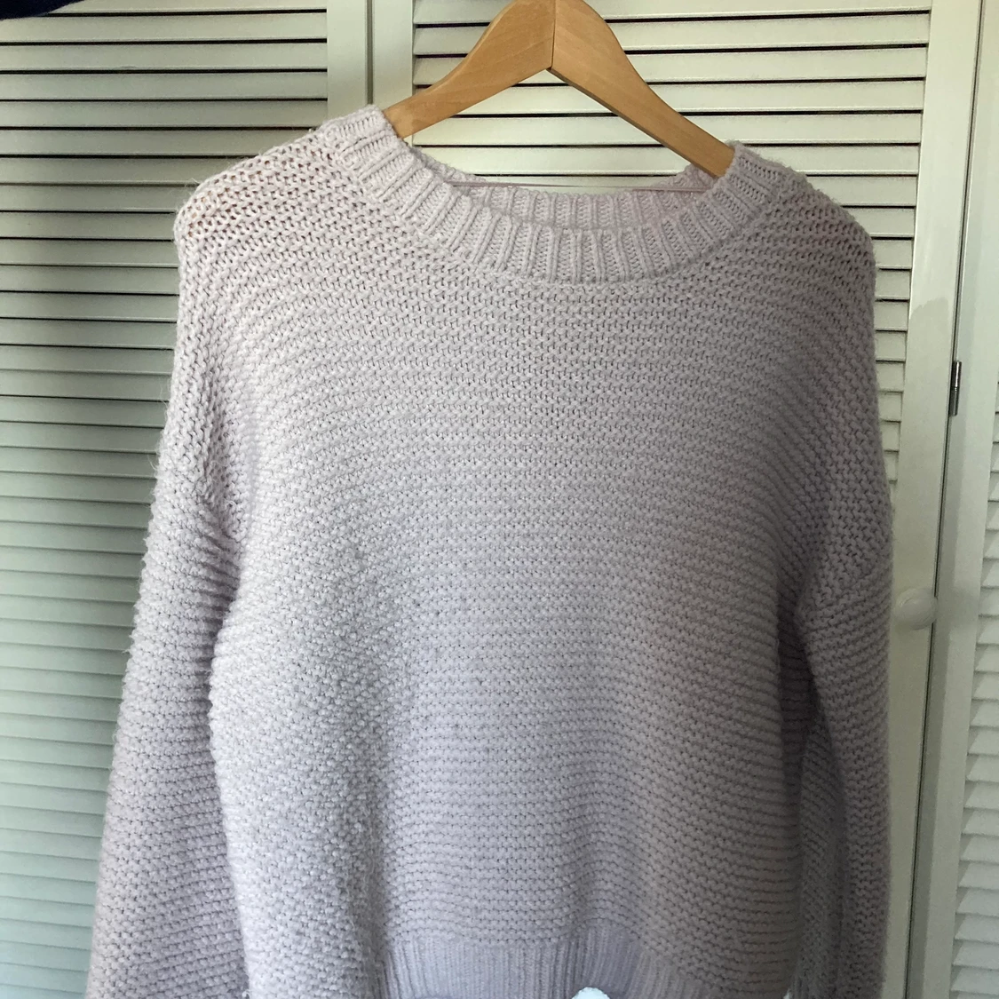 Stickad tröja