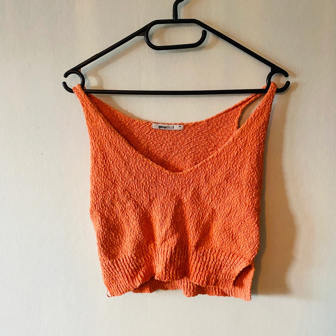 Magtröja strl XS, korallfärgad