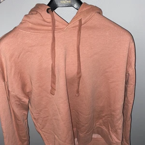 Hoddie  - Fin beige/rosa hoddie 