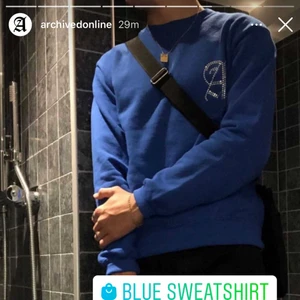 Rhinestone sweatshirt  - En snygg rhinestone sweatshirt ifrån archiveonline, snygg och i riktigt bra condition (jag på bilden)