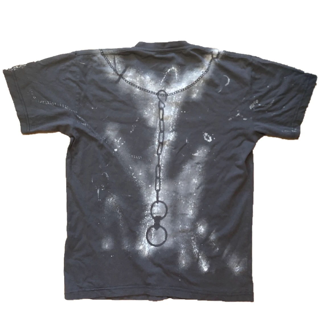 grå graffitti chains tshirt - 90