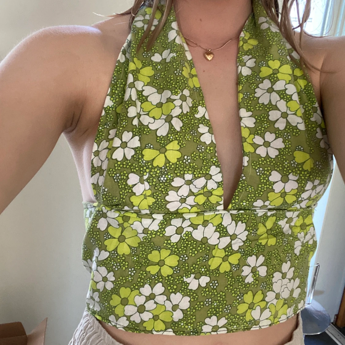 Halterneck topp - 91