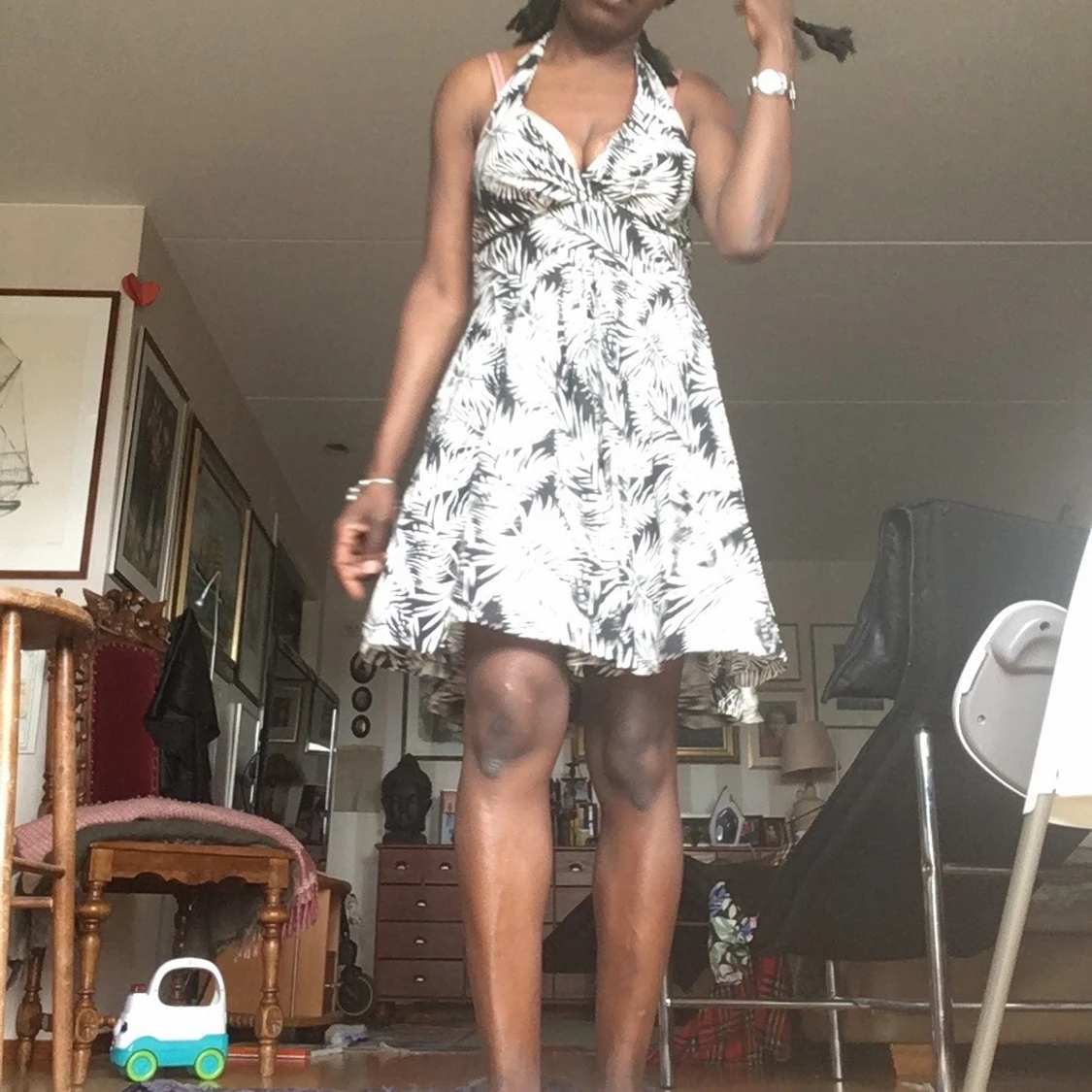 Oppen rygg summer klãnning  - 90