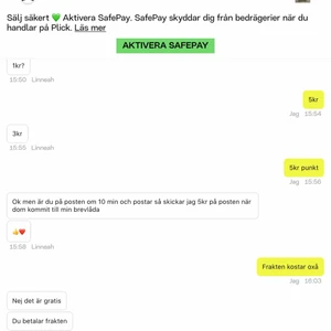 Rapportera Linneah  - Hej fina!💗Denna användare Linneah på plick sitter och är super skum & är såå oseriös, ger mig dåligt omdöme pga att jag inte vill sälja till henne och kallar mig dum! Detta är så respektlöst, vill be er alla att rapportera henne Linneah!⭐️Ha en bra kväll😃