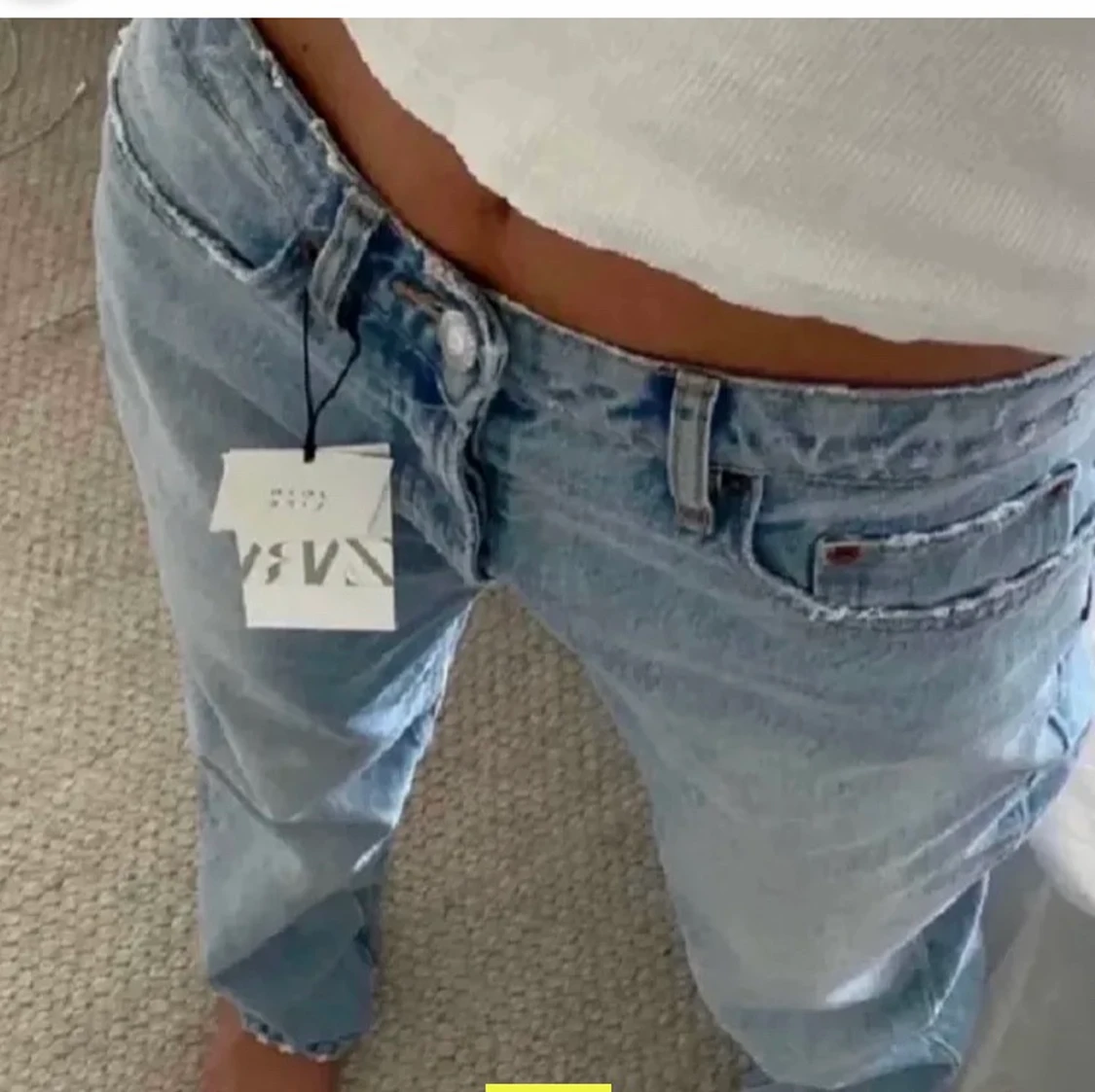 Blå zara jeans