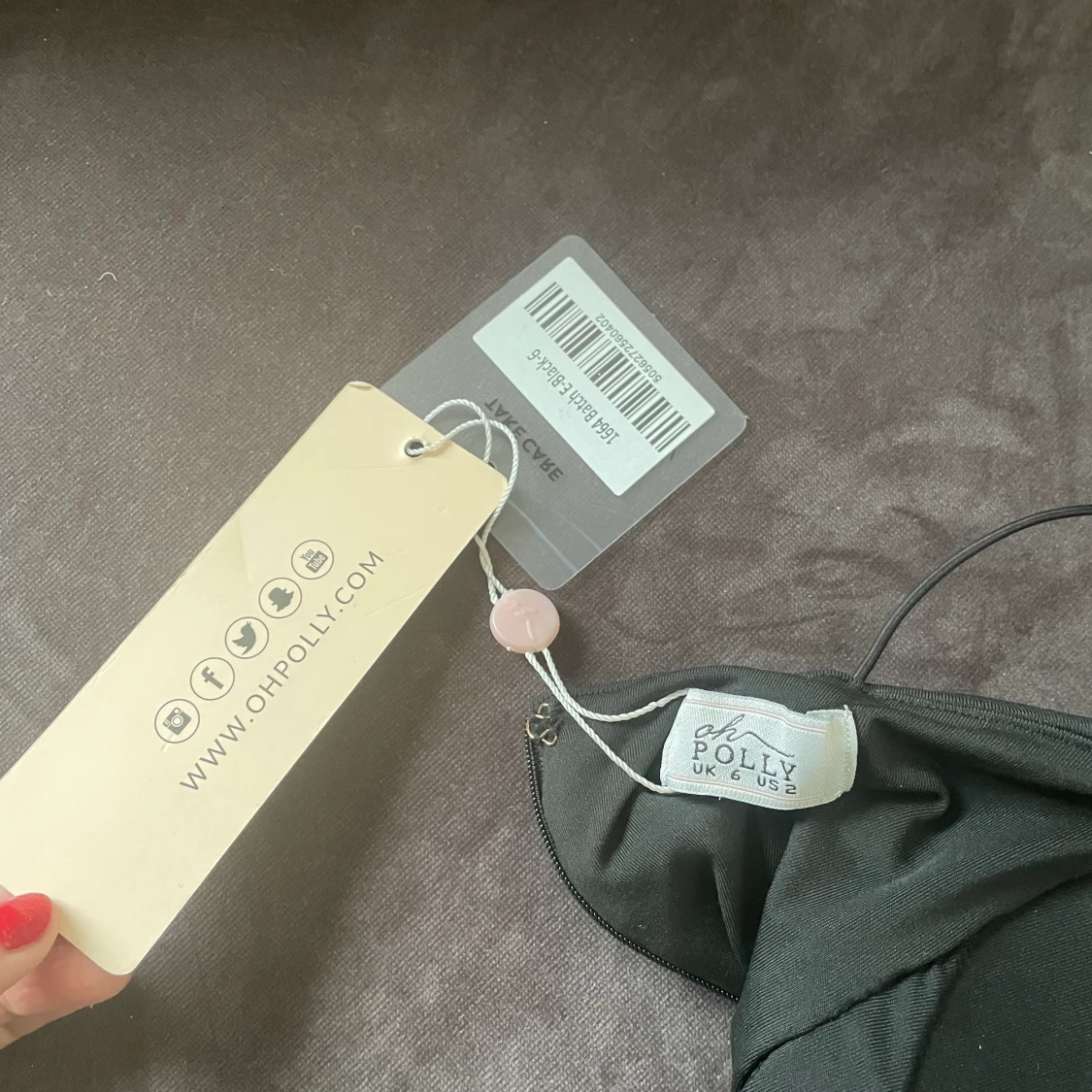 Ohpolly svart klänning (enbart testad!!) - 91