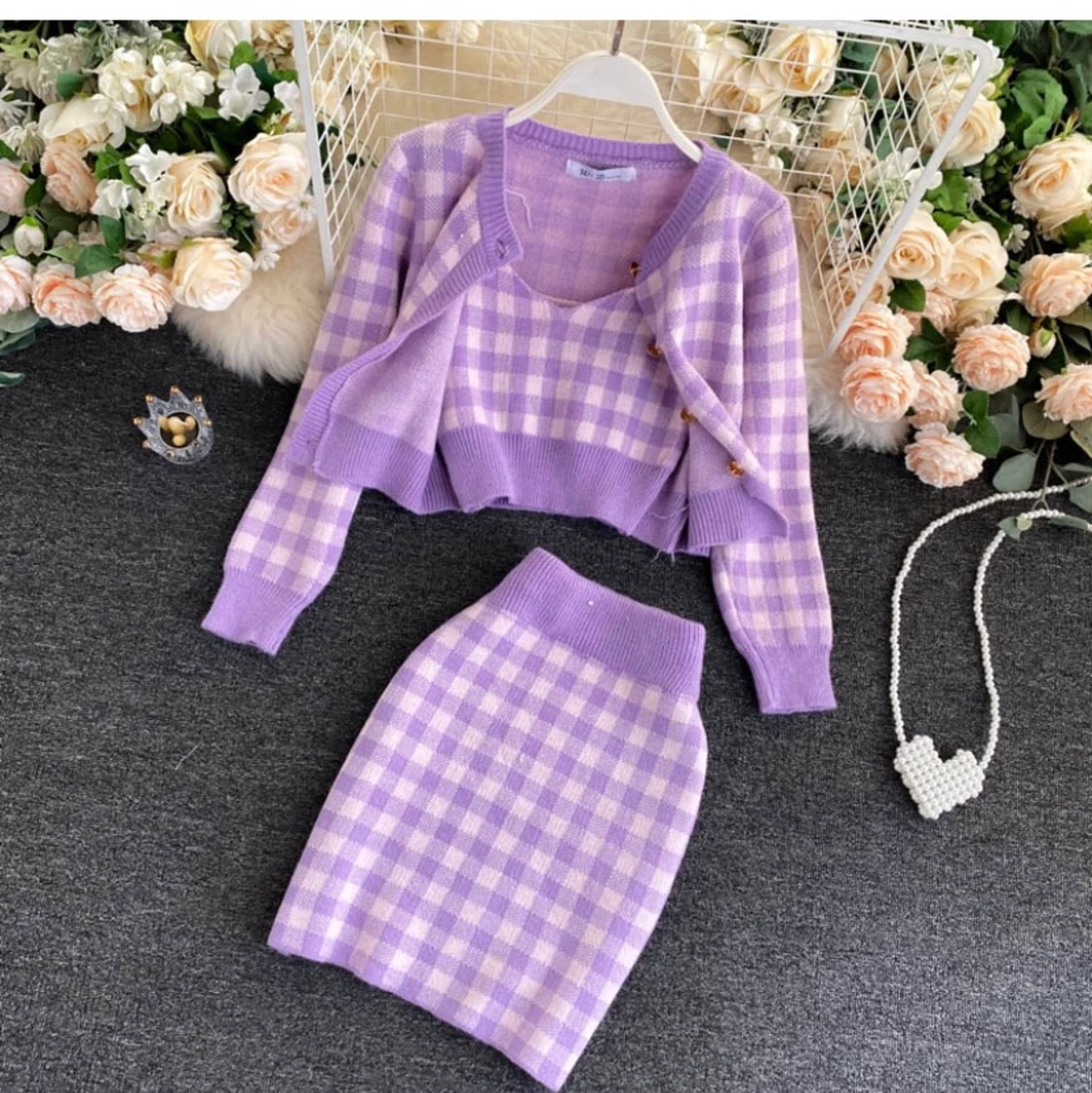 Isabel three piece knit set  - 90
