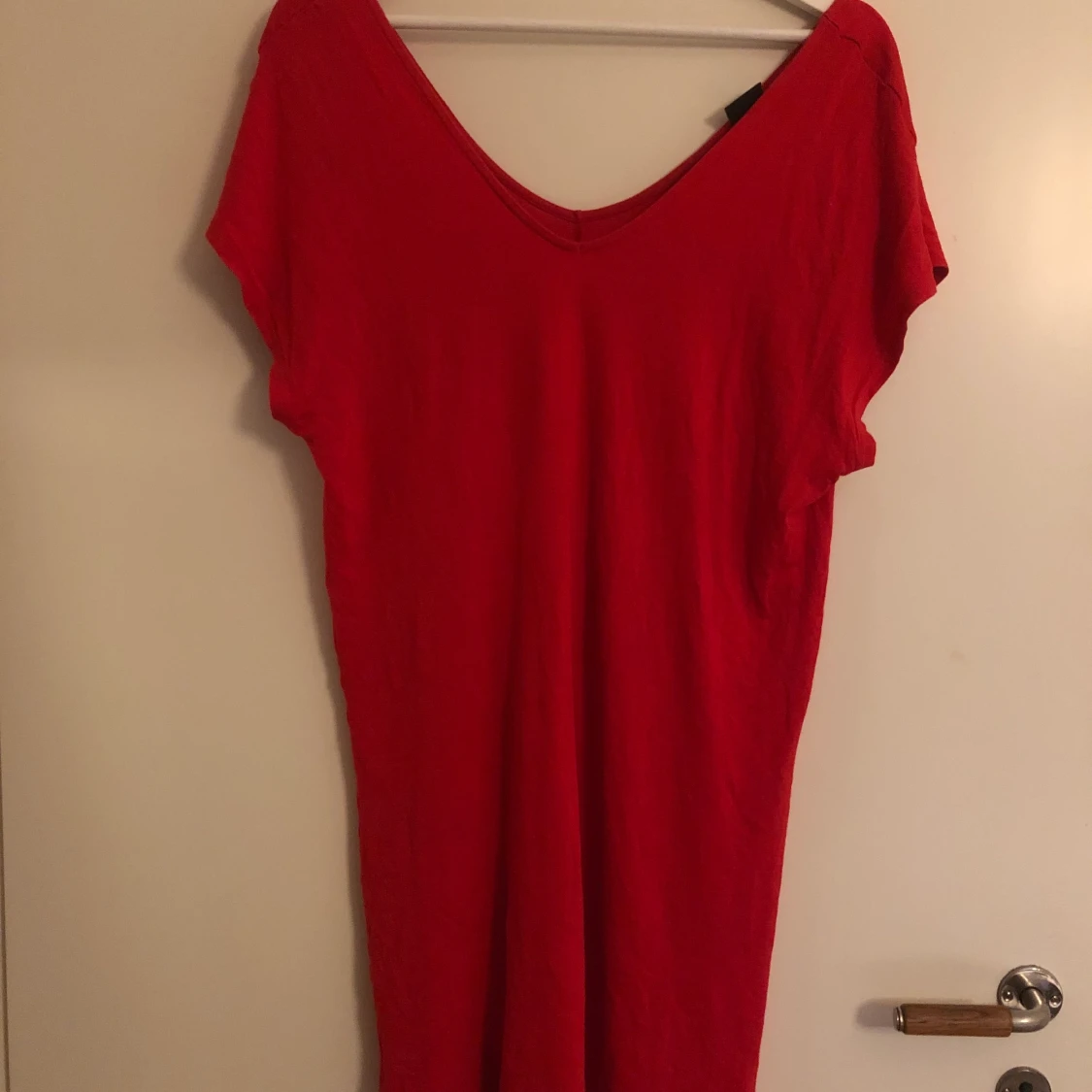 Röd klänning