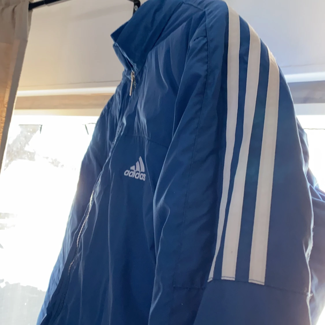 Blå Adidas vintage jacka  - 90