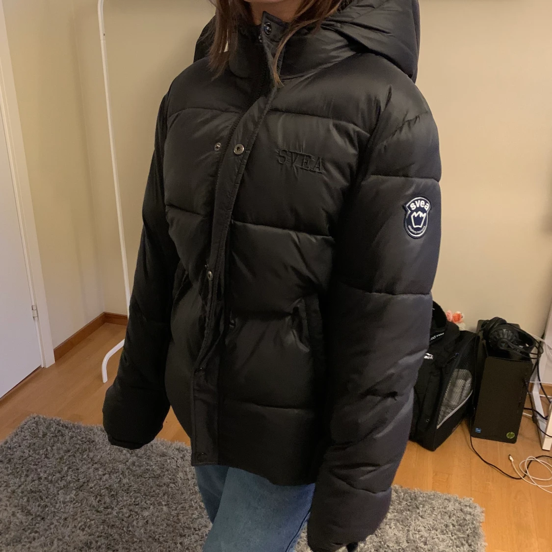 Svea vinterjacka svart