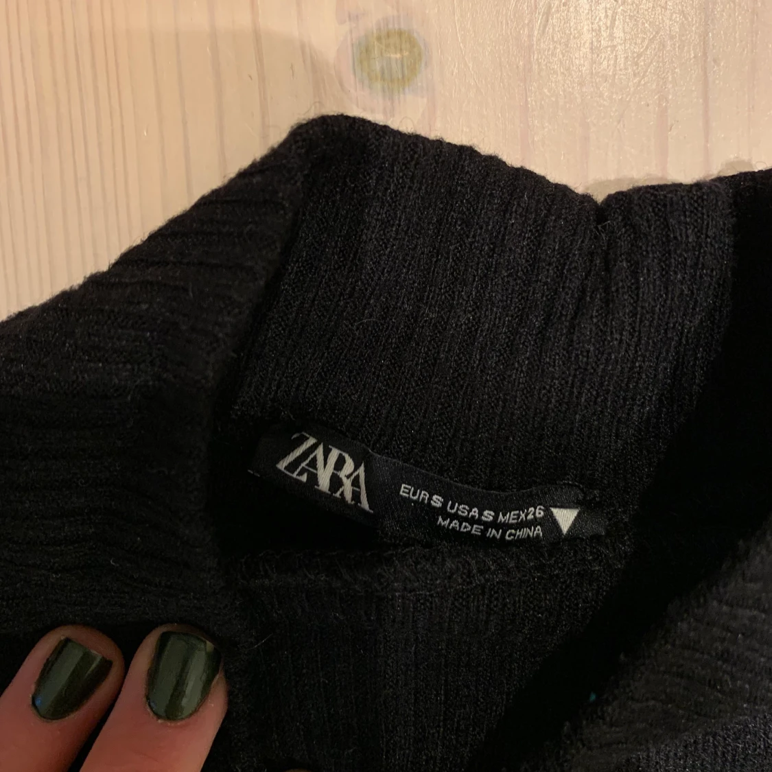 Stickad t-shirt zara - 91