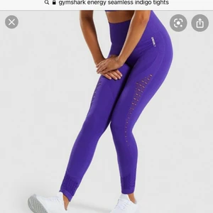 Gymshark tights  - Ett par träningstights i seamless från gymshark i färgen ”indigo”. Storlek XS. Aldrig använda. Köparen står för frakten