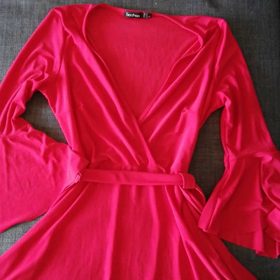 Röd klänning  - 90