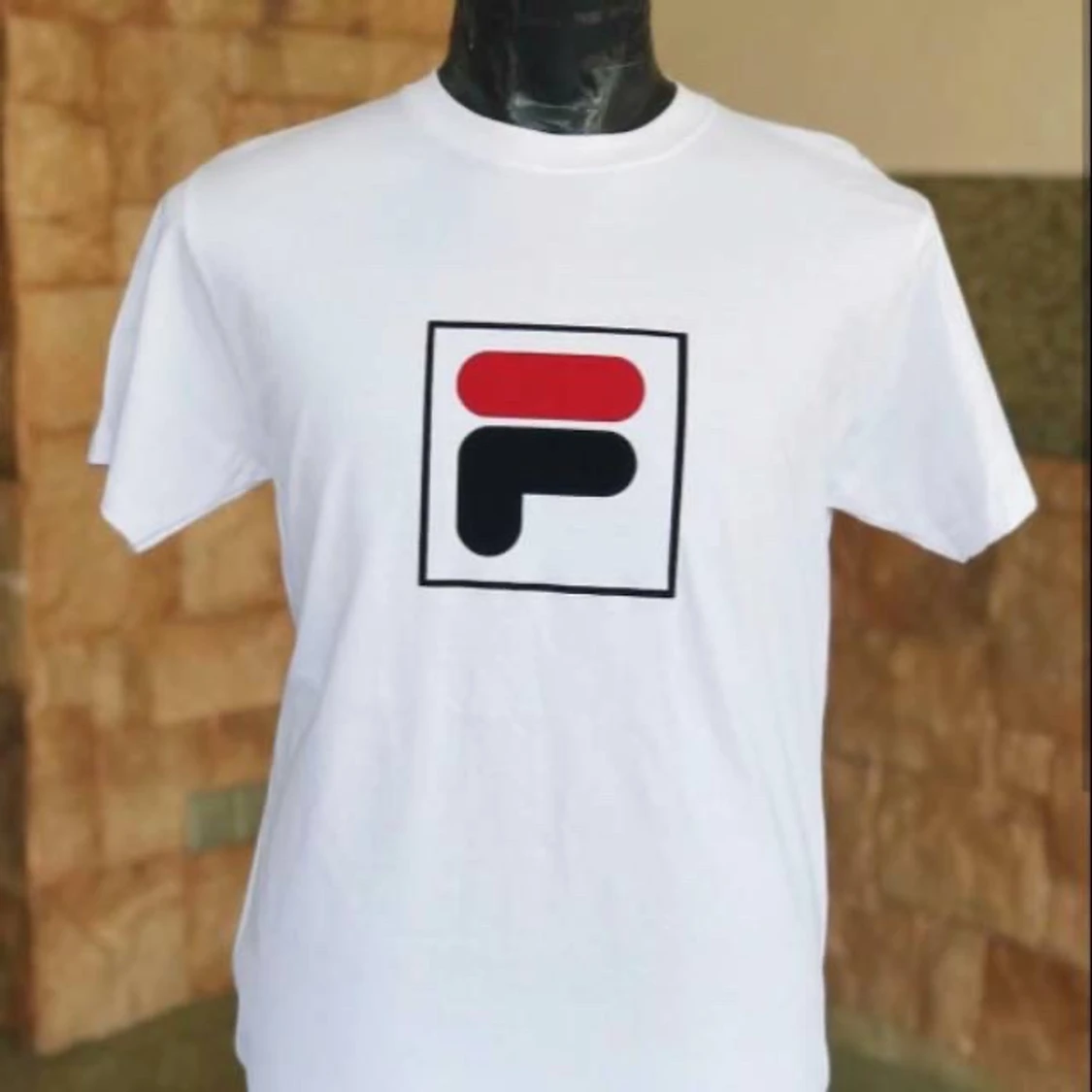 Vit Fila T-shirt 
