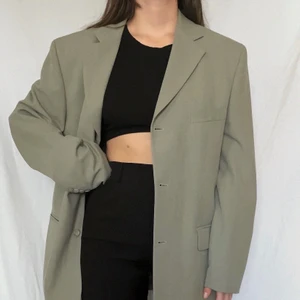 Grön kavaj  - Grön oversized kavaj 