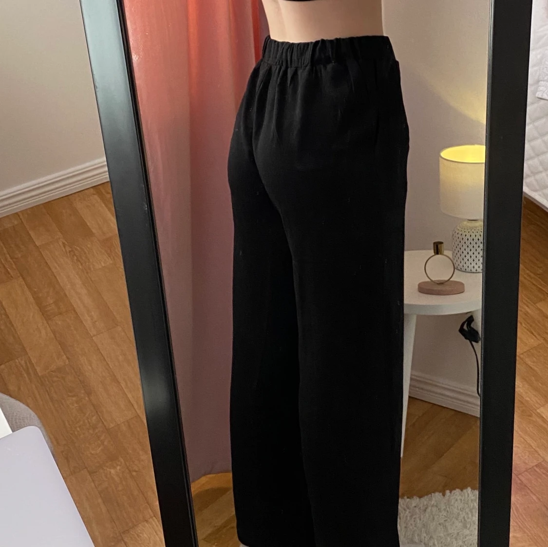 Svarta Kostymbyxor  - 90