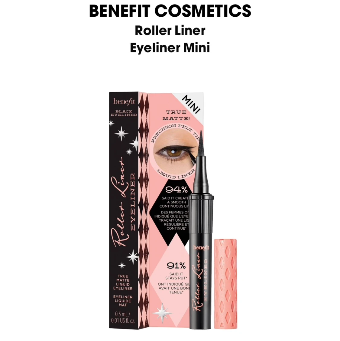 Whaterproof liquid eyeliner  - 91