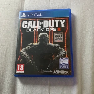 Call Of Duty Black Ops 3 PS4 - Call of duty black ops 3 till Ps4 i nyskick!! Inga repor eller skador. Slutsålt nästan överallt.