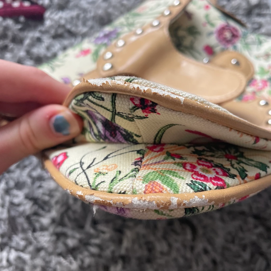 Blommig väska  - 91