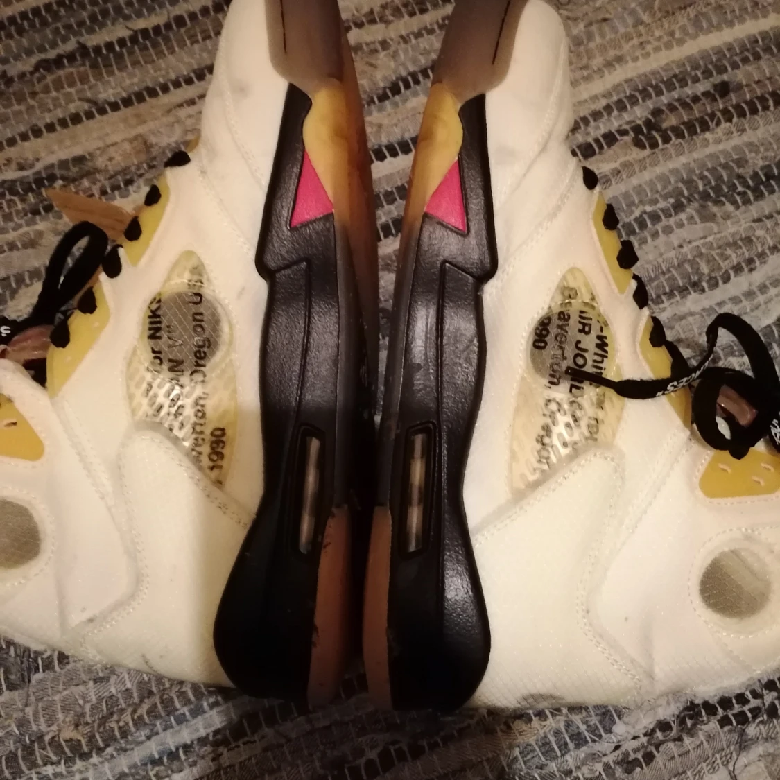 Jordan 5 off White  - 91