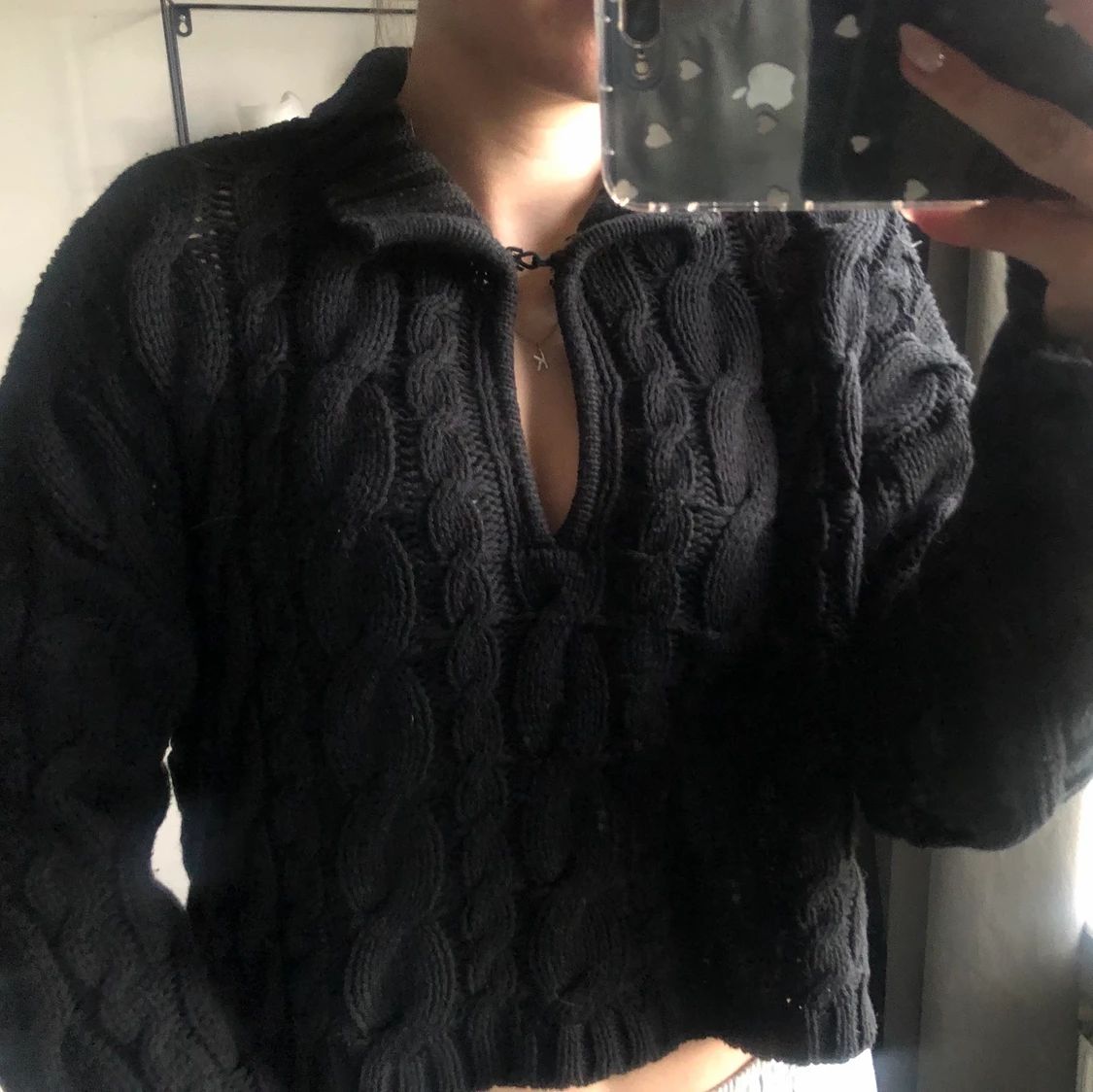 Stickad tröja  - 90