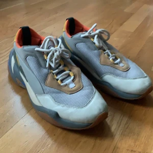 Puma skor, EU 45 - Puma skor som saknar båda sulorna, (minns inte varför) jag vet häller inte vart dem är. Annars i okej kondition.