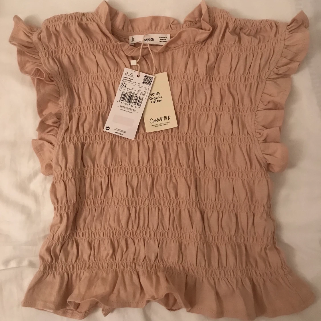 Fin ljusrosa topp från Mango - 91